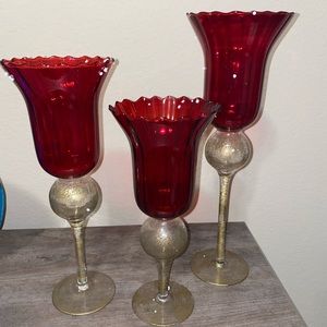 Charisma hurricanes candle holders